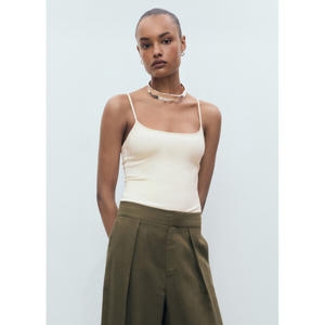 망고 WOMAN 탑 BACARA White 17071198