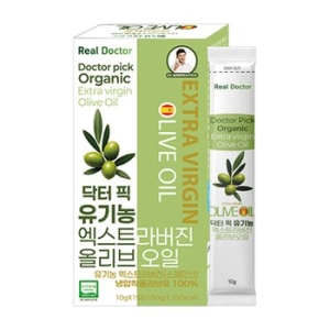 리얼닥터 닥터픽 유기농 스페인 엑스트라버진 올리브오일 150g(10gx15포)