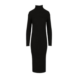 패로슈 블랙 리브 터틀넥 원피스 D550923RILLA 013