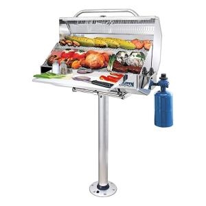 마그마  Products 이중 잠금 수납 가능한 받침대 마운트 T10-185 실버 원 사이즈