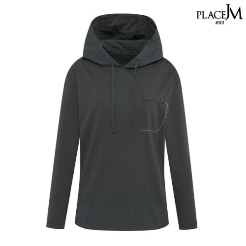 데니스골프 PLACE JM 여성 핫픽스포인트 데일리 트레이닝상의_네이비_VAOSLTS704