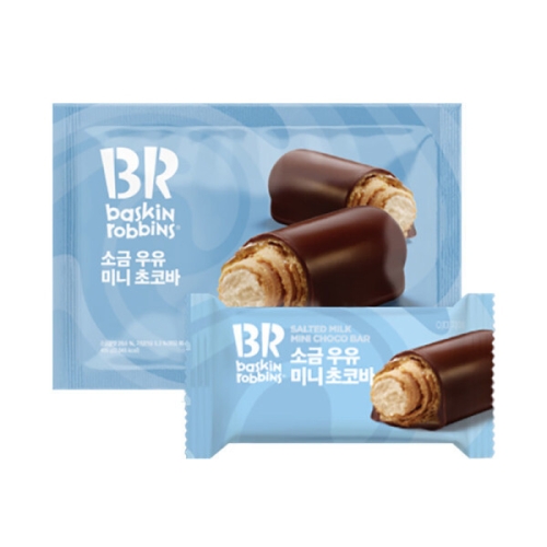 배스킨라빈스  소금우유 미니초코바 405g