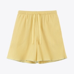 YES 레이온 폴리스판 옐로우 여성 5부쇼츠 YSWEB452