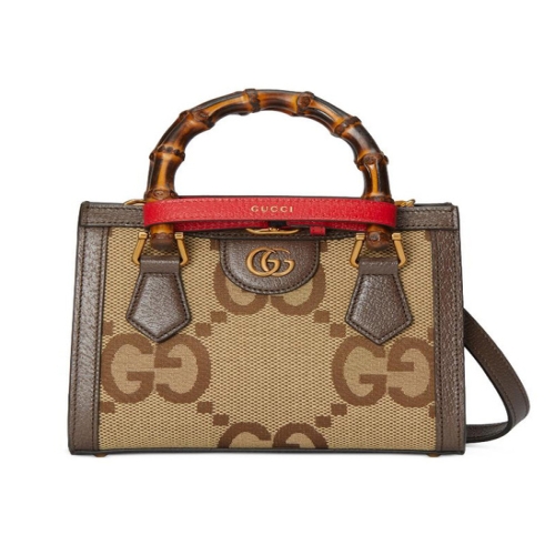 구찌 뱀부 다이애나 미니 탑핸들 토트백_655661 UKMFT 2672