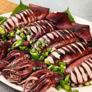맛군  내장가득 통찜용 통오징어 500g