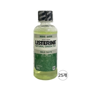 존슨앤존슨 리스테린 내추럴 그린티 마일드 100ml