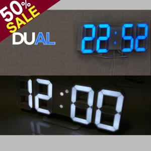 벽시계/탁상시계/알람시계/디지탈시계/디지털시계/LED시계/전자시계/무소음시계취침등209-3