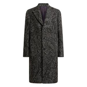 에트로 jacquard single breasted coat MRAA002699TJB33 T