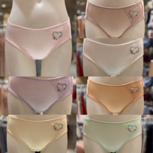 비너스 하트꽃 여성 면팬티_vpt6957