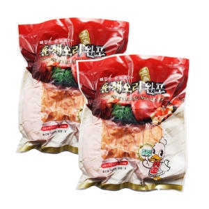 삼아아시아  훈제오리 완포 800g