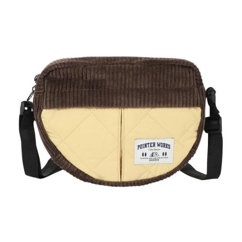 포인터웍스 코듀로이 화섬 크로스백 ITF10UB01M_OV