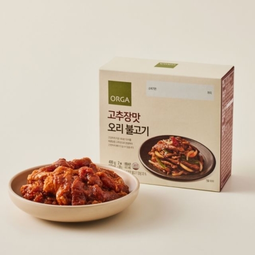올가홀푸드  ORGA 고추장맛 오리 불고기 400g