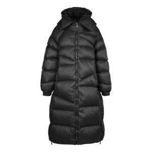 아페쎄 바콘 NEW DOUBLE B MAXI 다운 롱 패딩 BLACK B AP451 BAC001