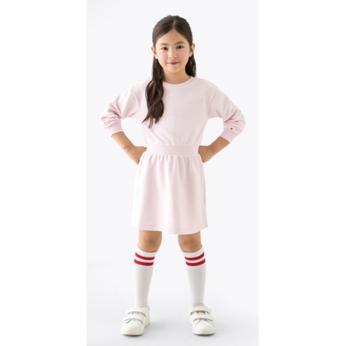 타미힐피거칠드런 6 새틴 아플리케 원피스 T42F6RDR300GT1 TOMMY HILFIGER 3T 10 여아용