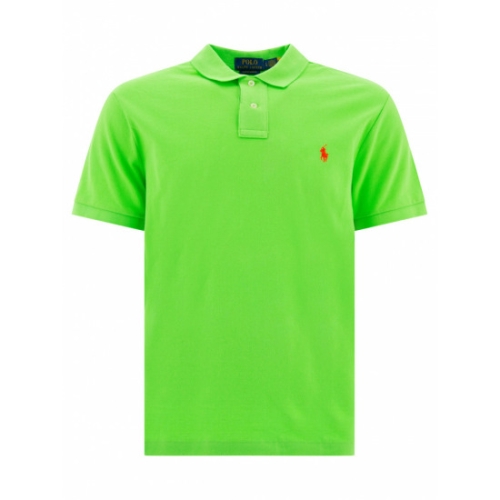 폴로랄프로렌 라프리마 남성 Pique 폴로 셔츠 710782592019 KIWI LIME/C3867 그린 /3