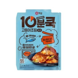 백설 10분쿡 고등어조림소스 120g