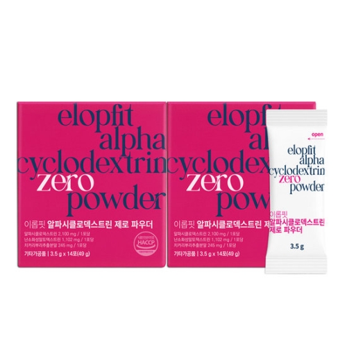 이롭핏 알파시클로덱스트린 제로 파우더 3.5g 14포