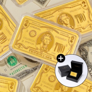 골드팡  행운의 2달러 순금코인 0.2g