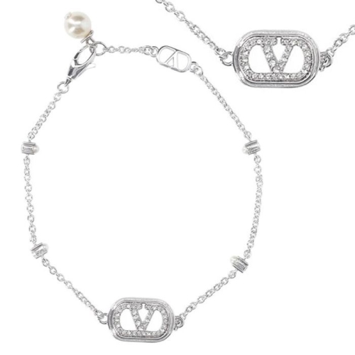 발렌티노  가라바니 팔찌 7W2J0AG0 WKDDFF Rhodium