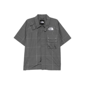 노스페이스  로고 자수 셔츠 NF0A8CKJ0UZ100 T