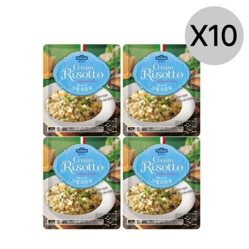 샘표식품 폰타나 전복 앤 치즈 크림 리조또 250g