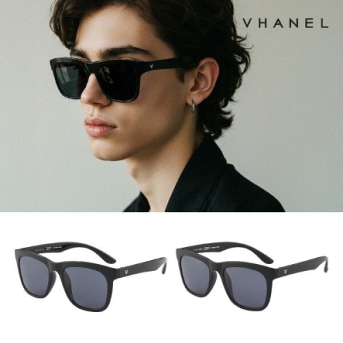 바넬 패션 뿔테 선글라스 자외선차단 VN4004KS 블랙 매트블랙