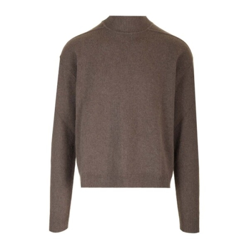 릭오웬스 캐시미어 울 터틀넥 스웨터 RU02D6685WSBR 034