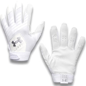 언더아머  클린업 야구 배팅장갑 6000253-100 화이트
