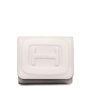 호간 호건 로고가 새겨진 컴팩트 지갑 KLW029BB100QVD 7B94 T