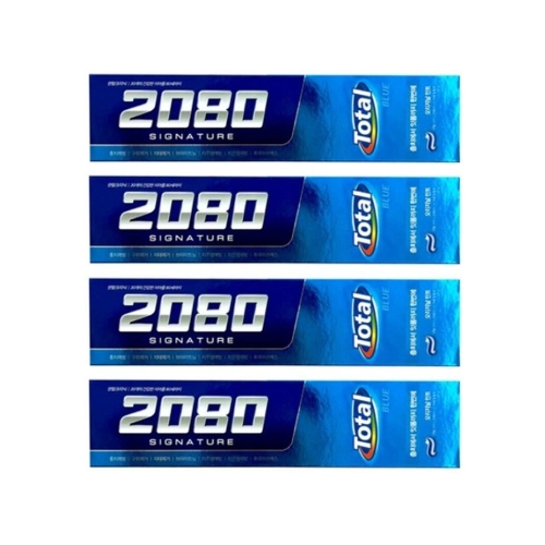 애경 2080 시그니처 토탈블루 치약 120g
