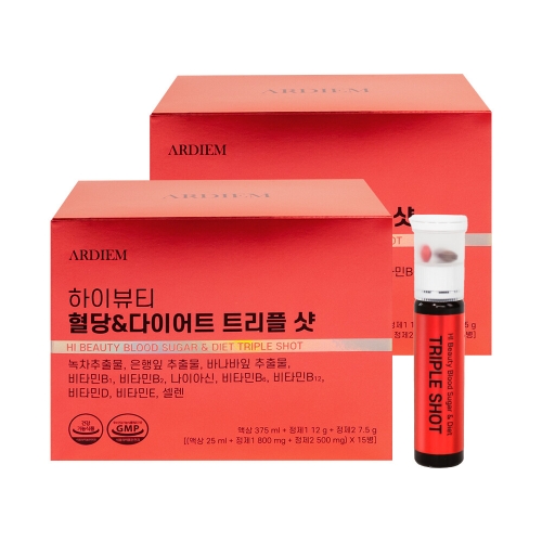 아르디엠 하이뷰티 혈당 & 다이어트 트리플샷 15병