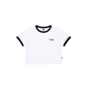 코닥어패럴 컬러아이 스몰로고 반팔티셔츠 우먼 WHITE 684149