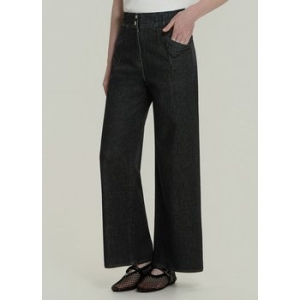 하이 웨이스트 와이드 데님 팬츠 ITP8YDP790