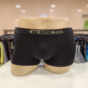 좋은사람들 예스 YES STAY GROOVY 테마 로고 아웃밴드 블랙 남성 드로즈 YSMDZ409BK