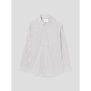 갤럭시 라이프스타일 윈도우 체크 셔츠 와인 GC5764M05Z