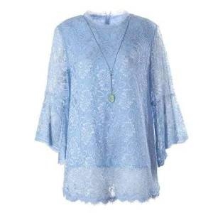 펠리체조수니 우아한 레이스 블라우스 EFLMB258