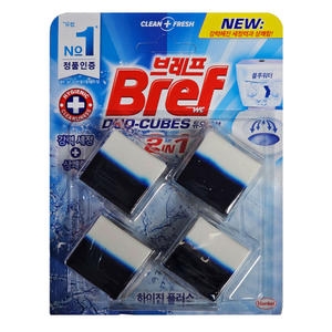브레프 듀오큐브 하이진 50g 4개입