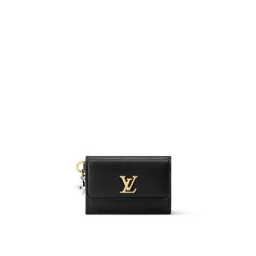 루이비통 국내 미니 트라이폴드 월릿 LV 블룸 블랙 M15081