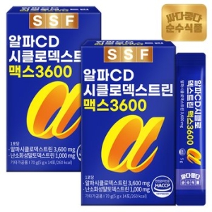 순수식품 알파CD 시클로덱스트린 맥스 3600 14포
