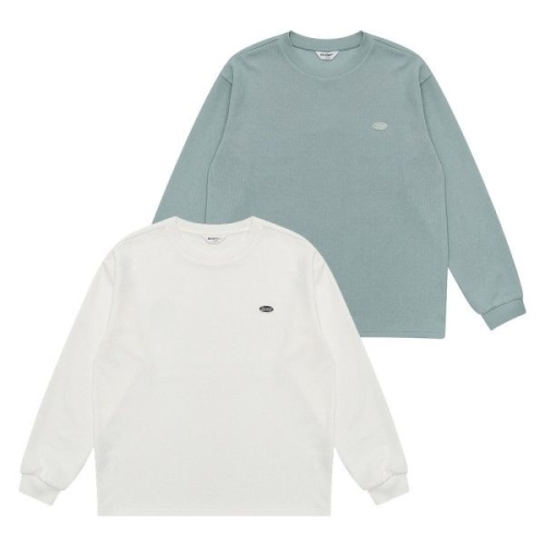 에꼴리에 시흥모다 주니어 와펜 포인트 라운드 쭉티 티셔츠 24A5401