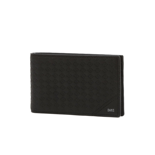 닥스 남성 루이스바이어스 블랙 슬림 반지갑_DBWA5F735BK