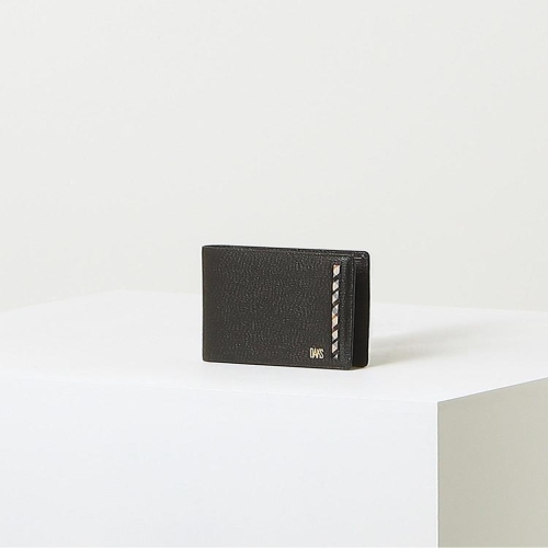 닥스 남성 브라운 라인배색 소가죽 반지갑_DBWA5F914W3