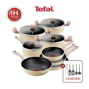 테팔  IH 데이지 팬냄비 8종 풀세트 (편수18+양수20,24+전골24+팬20,24,28+웍28)