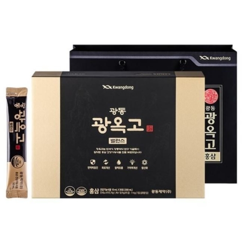 광동제약 광옥고 홍삼 본 밸런스 10ml 30포