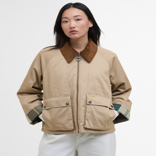 바버 여성 베이지 Winnie 캐주얼 자켓 URJU5F311 I3