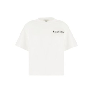 알렉산더맥퀸 반팔 티셔츠 FW25 838554QZAPG0900 5954307