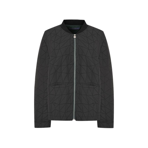 올리비아 하슬러 패턴퀼팅 봄버 패딩재킷_OHDWPD101