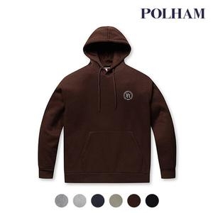 폴햄 남여공용 플리스 세미오버핏 그래픽 후드티_PHD4TH3910