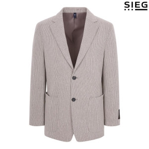 지이크 FW 프리미엄 이태리원단 제브릭 베이지 자켓 PFE4020BEDN