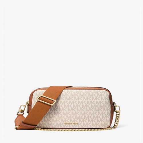 마이클코어스 브라이언트 미디움 로고 캔버스 크로스바디 32S5GYTC5B1546